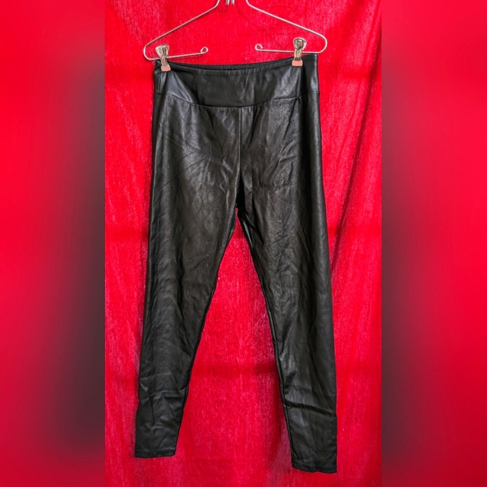 Pleather pants